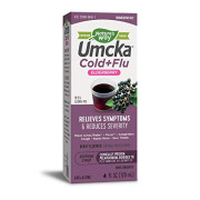 Nature's Way Umcka Elderberry Intensive Cold+Flu Soothing Syrup - B009NTEZM8