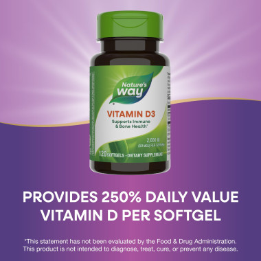 Nature's Way Vitamin D3 - B003BI1002