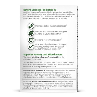 Naturo Sciences Probiotics 15 - B00Z8D0E5U