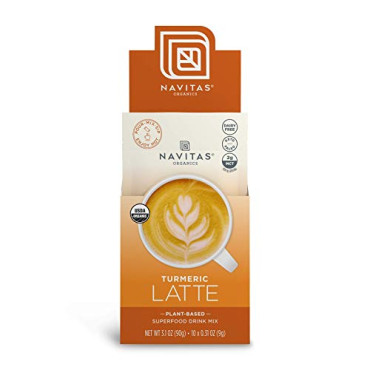 Navitas Organics Latte Superfood Drink Mix Turmeric - B07S45KQ65
