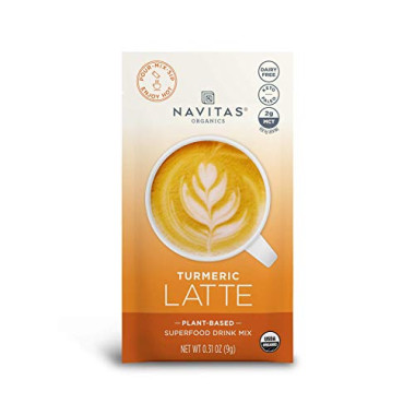 Navitas Organics Latte Superfood Drink Mix Turmeric - B07S45KQ65