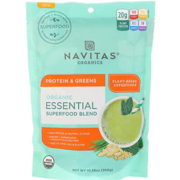 Navitas Organics Organic Essential Superfood Blend Protein & Greens - B07CW4Q74V
