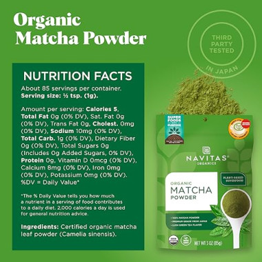 Navitas Organics Organic Matcha Powder - B06ZY998XB