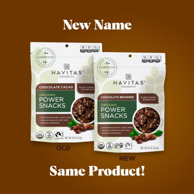 Navitas Organics Power Snacks Chocolate Cacao - B07VPLV4GK