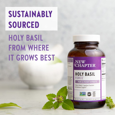 New Chapter Stress Relief Holy Basil (Tulsi) - B014REOZWI