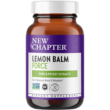 New Chapter Lemon Balm Mood Support - B01BHAG6YA
