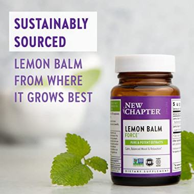 New Chapter Lemon Balm Mood Support - B01BHAG6YA