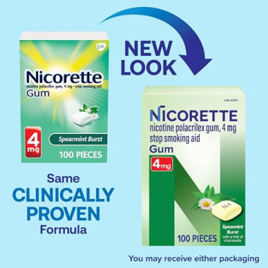 Nicorette Gum Stop Smoking Aid - B076ZKTDKN