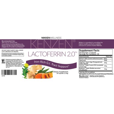 Nikken Lactoferrin Natural Probiotic - B077G46TF6