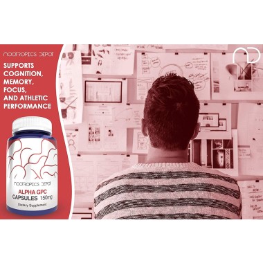 Nootropics Depot Alpha GPC Memory + Focus - B01HFN5CRA