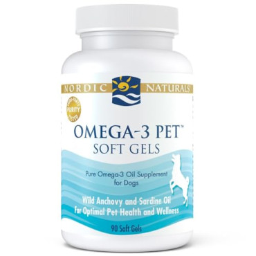 Nordic Naturals Omega-3 Pet Soft Gels For Dogs - B002CQU58W
