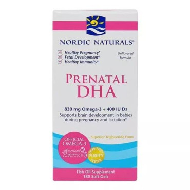 Nordic Naturals Prenatal DHA Fish Gelatin - B01LTHMG40