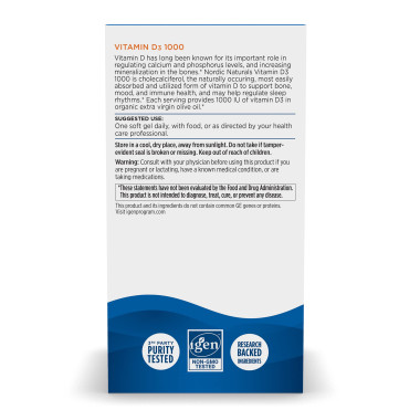 Nordic Naturals Vitamin D3 - B002JOS7WS