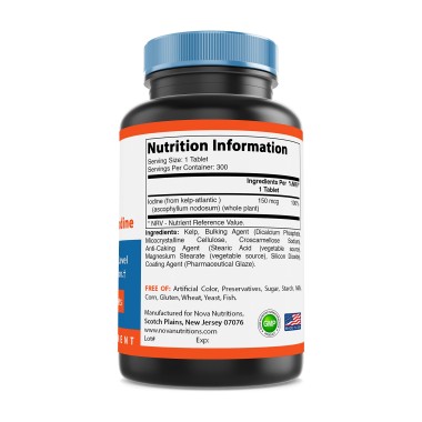 Nova Nutritions Kelp Natural Source of Iodine - B015WWENOY