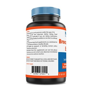 Nova Nutritions Broccoli Sprout Extract Sulforaphane Glucosinolate - B00Q745U12