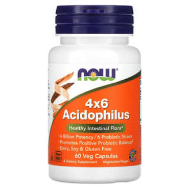 Now Foods 4x6 Acidophilus - B0001SROPK