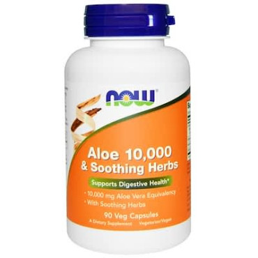 Now Foods Aloe 10,000 & Soothing Herbs - B00YF28P10