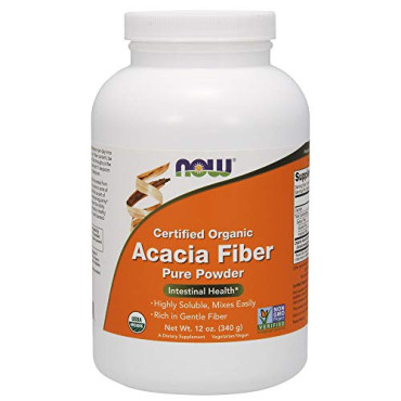 Now Foods Certified Organic Acacia Fiber - B0025OUVPI