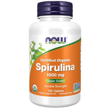 Now Foods Certified Organic Spirulina - B00HCBN674