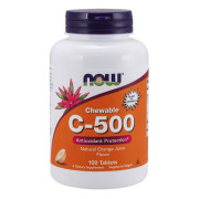 Now Foods Chewable C-500 Orange Juice Flavor - B000A0HCM4