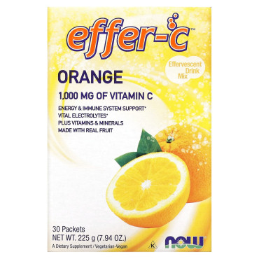 Now Foods Effer-C Effervescent Drink Mix - B007P0ARJ2