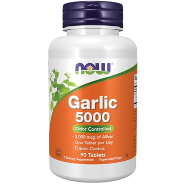 Now Foods Garlic 5000 - B006W990J0