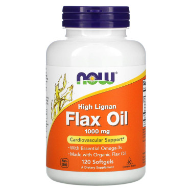Now Foods High Lignan Flax Oil - B0014M1VM4