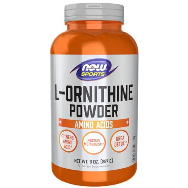 Now Foods L-Ornithine Pure Powder - B0013OUQA6