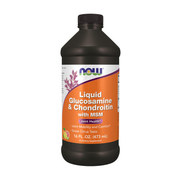 Now Foods Liquid Glucosamine & Chondroitin with MSM Citrus - B0013OXEM8
