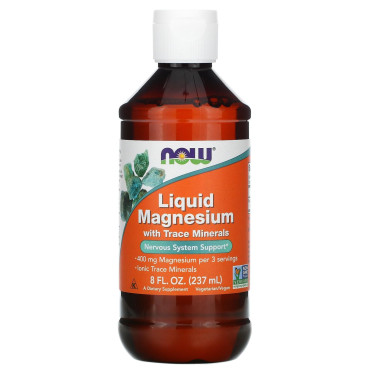 Now Foods Liquid Magnesium with Trace Minerals - B00Q6P1JNU