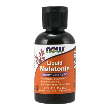 NOW Foods Liquid Melatonin - B002MFOO3A