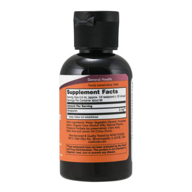 NOW Foods Liquid Melatonin - B002MFOO3A