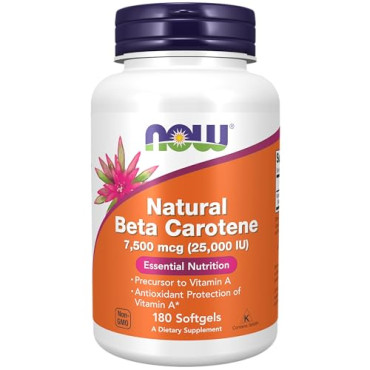 Now Foods Natural Beta Carotene - B00024D862