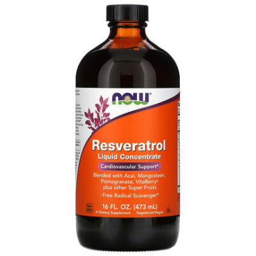 Now Foods Natural Resveratrol Liquid Concentrate - B002E2HFDC
