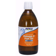 Now Foods Omega-3 Fish Oil Lemon Flavored - B001B4NFNS