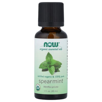 Now Foods Organic Essential Oils Spearmint