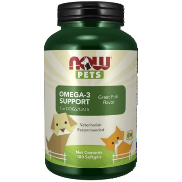 Now Foods Pets Omega-3 Support for Dogs & Cats - B015JVU5XG