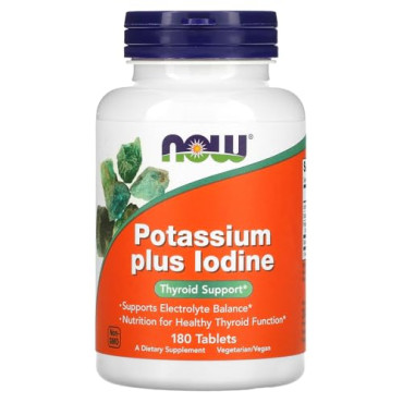 Now Foods Potassium Plus Iodine - B000MGWG8Q