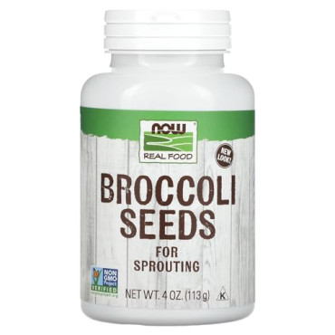 Now Foods Real Food Broccoli Seeds - B009K72XW2