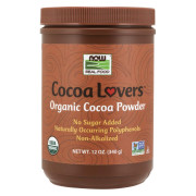 Now Foods Real Food Cocoa Lovers Organic Cocoa Powder - B000ISZ310 Now Foods Real Food Cocoa Lovers Organic Cocoa Powder - B000ISZ310