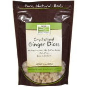Now Foods Real Food Crystallized Ginger Dices - B00MFNGUY0