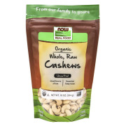 Now Foods Real Food Organic Whole Raw Cashews - B005OYMJ7E