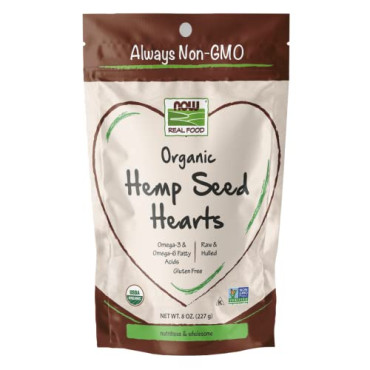 Now Foods Real Foods Organic Hemp Seed Hearts - B00F17XYHS