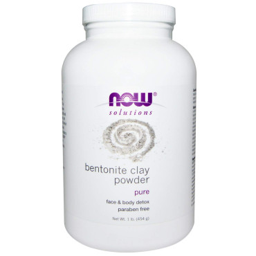 Now Foods Solutions Bentonite Clay Powder - B001MXM1OM