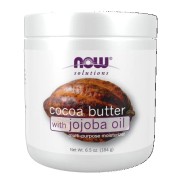 Now Foods Solutions Cocoa Butter with Jojoba Oil - B00028MLHA