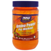 Now Foods Sports Amino Power Pre-Workout Natural Raspberry Flavor - B01N0X9TDD