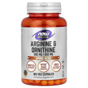 Now Foods Sports Arginine & Ornithine 500/250 - B00FWAA652