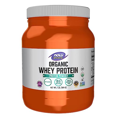 Now Foods Sports Organic Whey Protein Natural Unflavored
