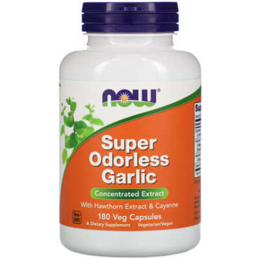 Now Foods Super Odorless Garlic - B000BY6B3A