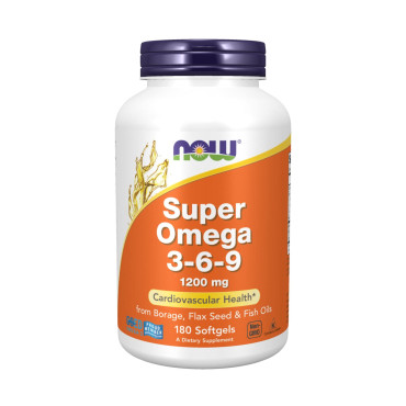 Now Foods Super Omega 3-6-9 1200 mg - B0007O1OHW